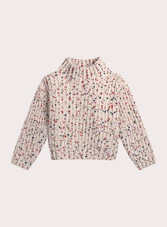 Παιδικό Πουλόβερ για Κορίτσια White Sprinkles