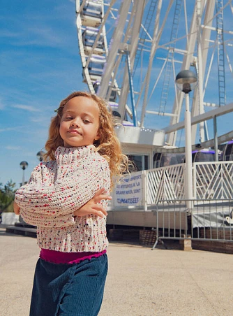 Παιδικό Πουλόβερ για Κορίτσια White Sprinkles