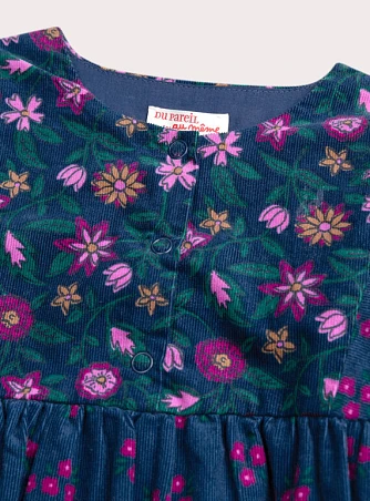 Παιδικό Φόρεμα για Κορίτσια Corduroy Garden