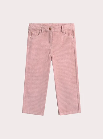 Παιδικό Παντελόνι για Κορίτσια Corduroy Pink