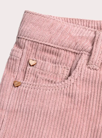 Παιδικό Παντελόνι για Κορίτσια Corduroy Pink