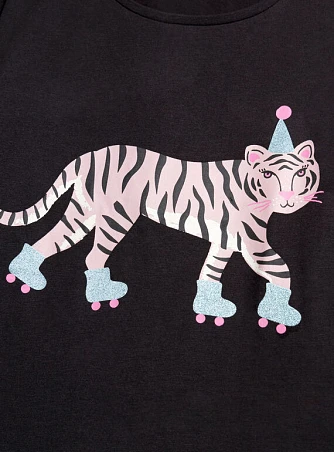 Παιδική Μπλούζα για Κορίτσια Dark Tiger