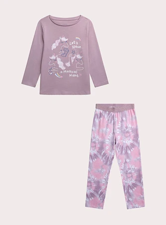 Σετ Παιδικές Πιτζάμες για Κορίτσια Magical Night