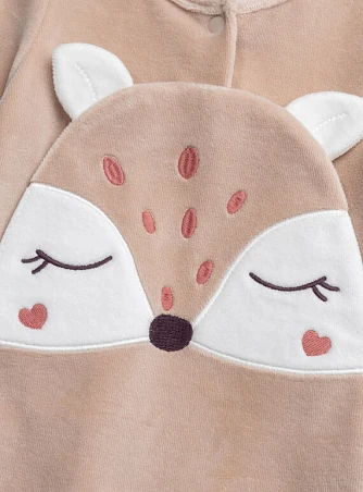 Βρεφική Πιτζάμα για Κορίτσια Pale Deer