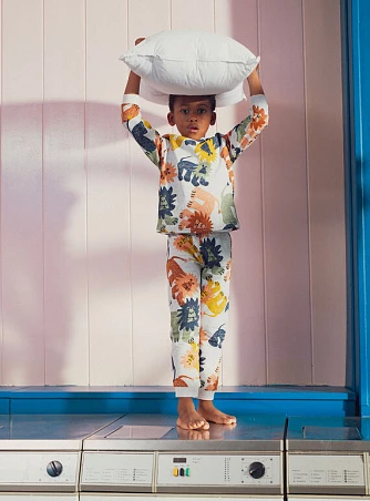 Σετ Παιδικές Πιτζάμες για Αγόρια Grey Zoo