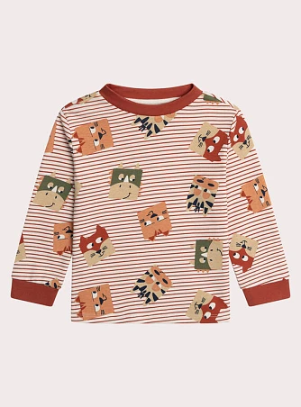 Σετ Παιδικές Πιτζάμες για Αγόρια Stripped Squares