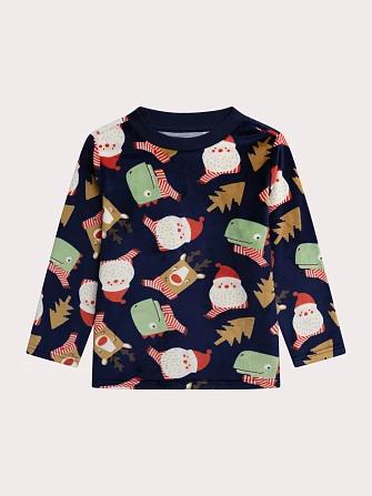 Σετ Παιδικές Πιτζάμες για Αγόρια Festive Velour