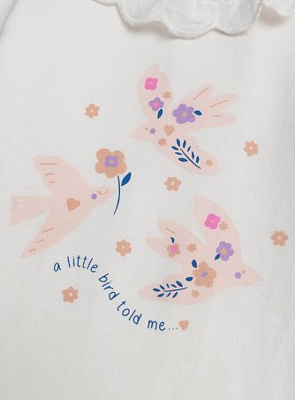 Βρεφικό Ολόσωμο Φορμάκι για Κορίτσια Bird Tales
