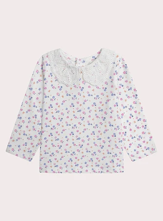 Βρεφική Μπλούζα για Κορίτσια Petit Floral
