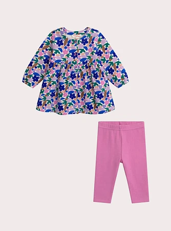 Βρεφικό Σετ για Κορίτσια Pink Florist