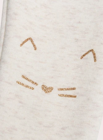 Βρεφικό Κολάν για Κορίτσια Ecru Cats