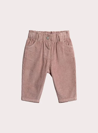 Βρεφικό Παντελόνι για Κορίτσια Corduroy Pink