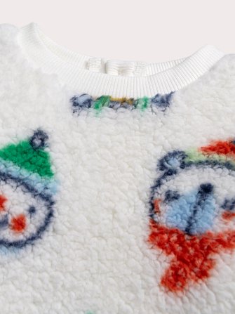 Βρεφικό Φούτερ για Αγόρια Fluffy Christmas