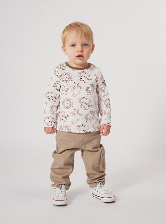 Βρεφική Μακρυμάνικη Μπλούζα για Αγόρια