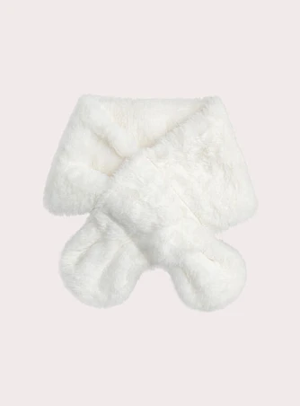 Παιδικός Λαιμός για Κορίτσια Soft White