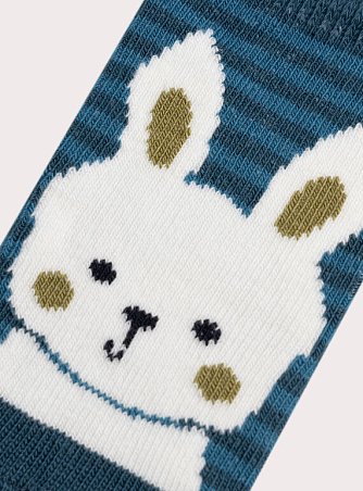 Βρεφικές Κάλτσες για Αγόρια Stripped Bunny