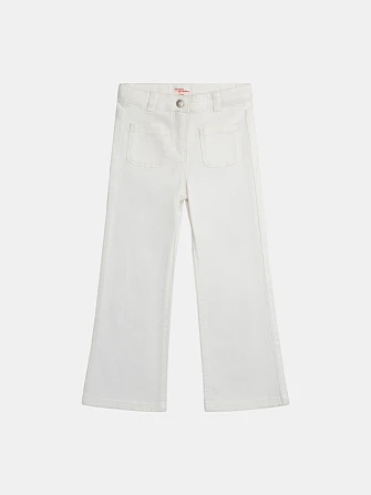 Παιδικό Παντελόνι για Κορίτσια White Flare