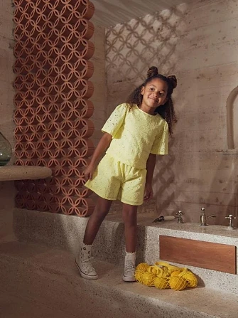 Παιδική Μπλούζα για Κορίτσια Yellow Sunshine