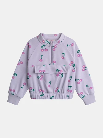 Παιδικό Φούτερ για Κορίτσια Lilac Flowers