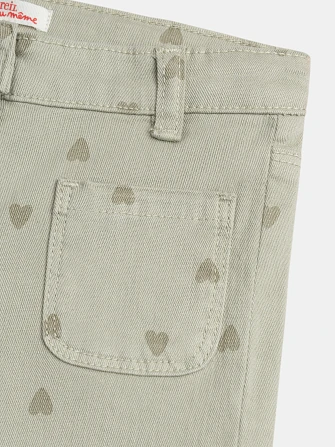 Παιδικό Παντελόνι για Κορίτσια Olive Hearts
