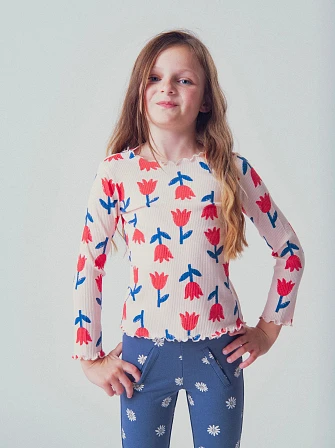 Παιδική Μπλούζα για Κορίτσια Tulip Season