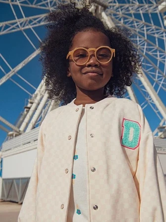 Παιδική Ζακέτα για Κορίτσια Pink Bomber