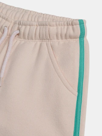 Παιδικό Παντελόνι Φόρμας για Κορίτσια Baby Pink Twist