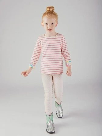 Παιδική Μπλούζα για Κορίτσια Stripped Abstract - 2 σε 1
