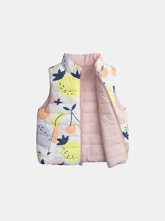 Παιδικό Αμάνικο Μπουφάν για Κορίτσια Pastel Fruits - 2 σε 1