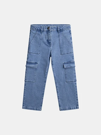 Παιδικό Παντελόνι για Κορίτσια Denim Cargo