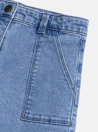 Παιδικό Παντελόνι για Κορίτσια Denim Cargo
