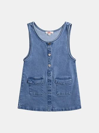 Παιδικό Φόρεμα για Κορίτσια Denim Staple