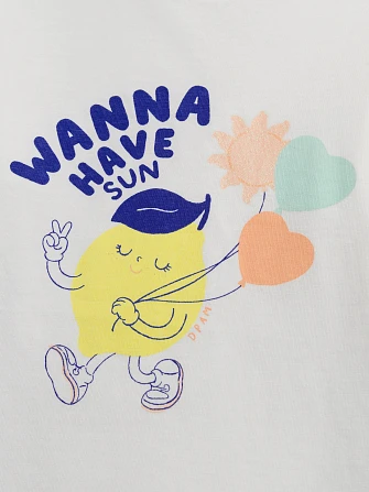 Παιδική Μπλούζα για Κορίτσια Lemon Sun