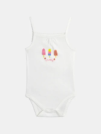 Σετ Βρεφικά Φορμάκια για Κορίτσια Sweet Ice Cream 2 τμχ