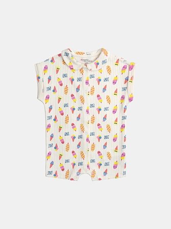 Βρεφική Ολόσωμη Πιτζάμα για Κορίτσια Sweet & Chill