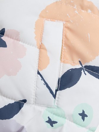 Βρεφικό Αμάνικο Μπουφάν για Κορίτσια Pastel Fruits - 2 σε 1