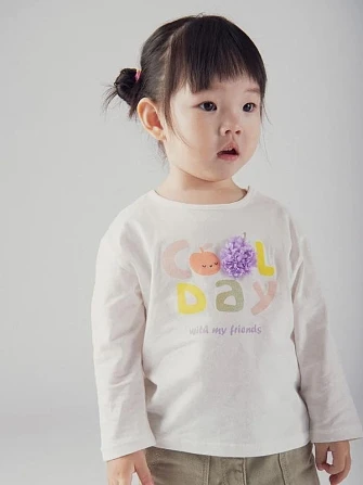 Βρεφική Μπλούζα για Κορίτσια Cool Day