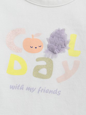 Βρεφική Μπλούζα για Κορίτσια Cool Day