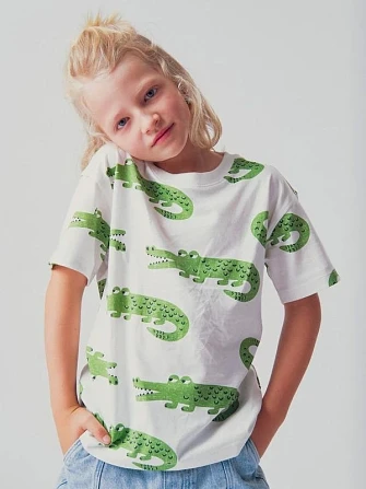 Παιδική Μπλούζα για Αγόρια White Alligators