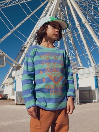 Παιδική Μπλούζα για Αγόρια Stripped Tiger