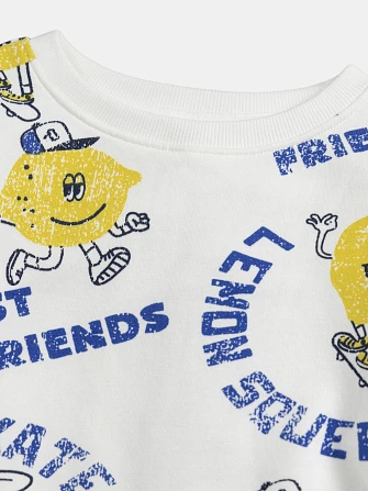 Παιδικό Φούτερ για Αγόρια Lemon Squeeze