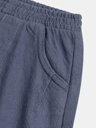 Βρεφικό Παντελόνι για Αγόρια Grey-Blue Casual