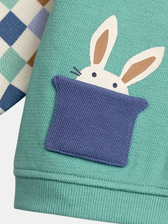 Βρεφική Ζακέτα για Αγόρια Mint Surprise