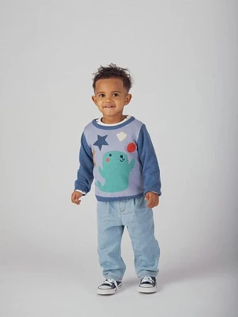 Βρεφικό Πουλόβερ για Αγόρια Playful Seal