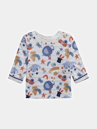 Βρεφική Μπλούζα για Αγόρια Stripped Circus - 2 σε 1