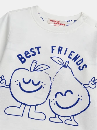 Βρεφική Μπλούζα για Αγόρια Best Friends - 2 σε 1