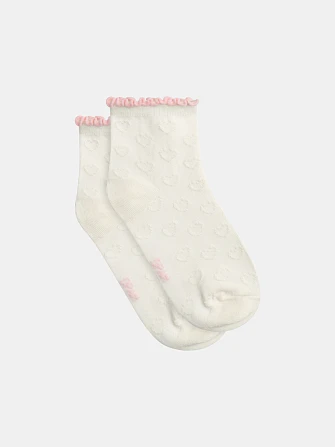 Παιδικές Κάλτσες για Κορίτσια Textured Hearts
