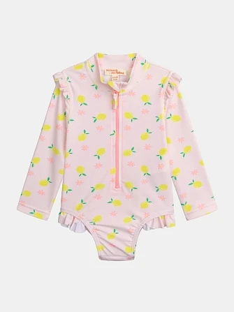 Βρεφικό Ολόσωμο Μαγιό για Κορίτσια Baby Lemons