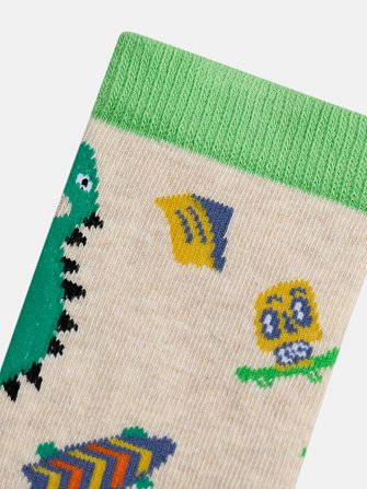 Παιδικές Κάλτσες για Αγόρια Beige Pattern