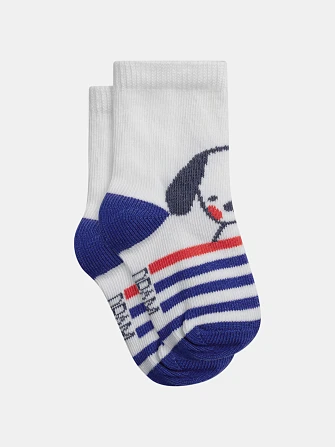Βρεφικές Κάλτσες για Αγόρια Stripped Puppy